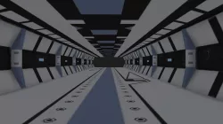 Sci fi corridor