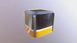 Sci-Fi cube container