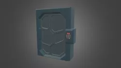 Sci-Fi Door [Spaceship Indweller]