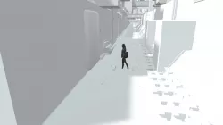 Sci-fi Futuristic Scene - not a simple 3D file