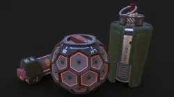 Sci-fi Grenades Pack
