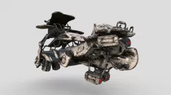 Sci-fi Motorcycle