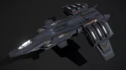 Scifi Fighter Sundown
