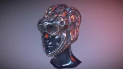 Scifi helmet WIP