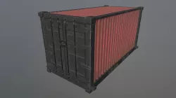 Scifi Shipping Container