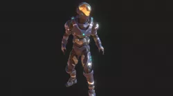 Scifi Soldier Idle