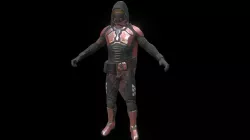 Scifi wastelandic outfit