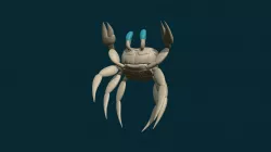 Sculpt January 2020 Day 1: Spectral | Ghost Crab