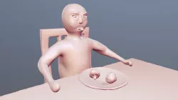 #SculptJanuary18 - Day 10: Disgust