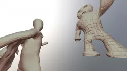 #SculptJanuary18 - Day 5: Golem