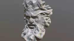 Sculpture of Poseidon