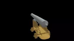 SCW33 replica of Gun Carriage