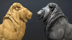 Seated Lion