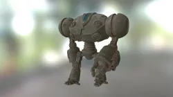 Sentry Robot Walk Cycle