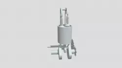 sharp 3d for  piston