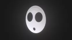 Shy guy mask