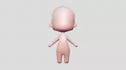 Simple and Low Poly Chibi Base