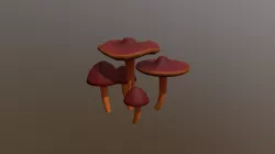 Simple cartoon mushrooms #1