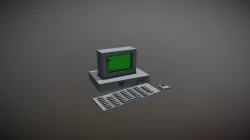 Simple Stylised/Cartoon Computer