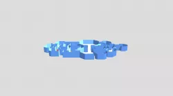 Skeld Map Among Us 3D Model