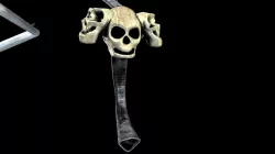 Skull Flail Textured