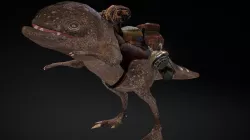Skyrim & Skywind Guar mount