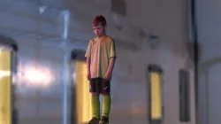 Small football player