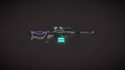 Sniper Rifle Sci Fi