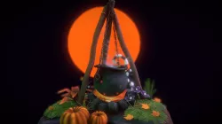 Spell of the day - halloween low poly Asset