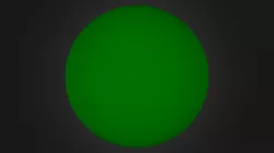 Sphere w Diffuse Green red specular