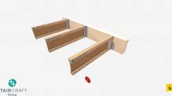 Staircraft - (i13) JOIST TO SOLID BEAM