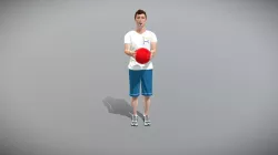 Stationary Dribble (Object Control Subtest)