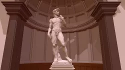 Statue of David Low Poly