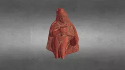 statuetta fittile