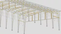 Steel warehouse
