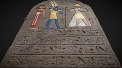 Stela of Ramesses II_Restoration project