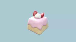 Strawberry Pound Cake