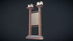 Street lamp & lightbox