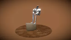 Stuck in rock