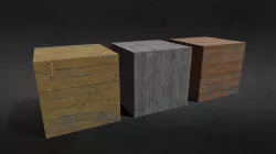 stylised planks materials