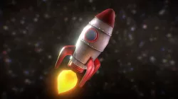 Stylised Rocket