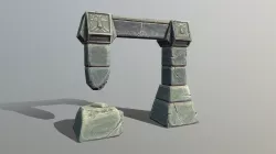 Stylized Ancient Archway