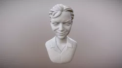 Stylized Dude Bust 1