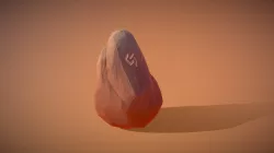 Stylized Low Poly Rock