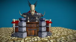 Stylized Orc Town Hall