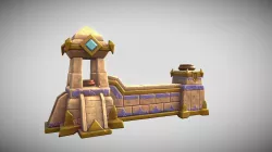 stylized wall