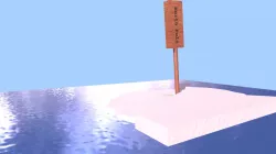 Summer of North Pole, Low Poly #3December-Pole