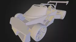 Supercar body
