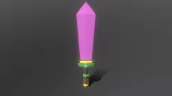 Sword low_poly
