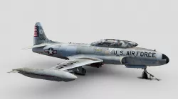 T-33 Shooting Star (Raw Scan)